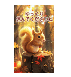 BIG！✨-素敵な秋の風景と毎日使える会話-（個別スタンプ：18）