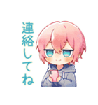 ジト目パーカーくん★飲み会連絡（個別スタンプ：31）