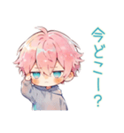 ジト目パーカーくん★飲み会連絡（個別スタンプ：37）