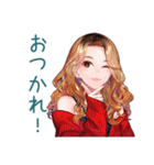 オトナギャルの週末ご褒美ごはん（個別スタンプ：2）