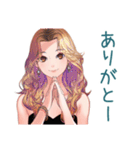 オトナギャルの週末ご褒美ごはん（個別スタンプ：3）