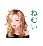 オトナギャルの週末ご褒美ごはん（個別スタンプ：8）