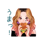 オトナギャルの週末ご褒美ごはん（個別スタンプ：24）