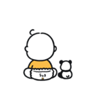 ゆるくてかわいい赤ちゃんスタンプ（個別スタンプ：23）