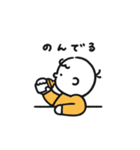 ゆるくてかわいい赤ちゃんスタンプ（個別スタンプ：24）