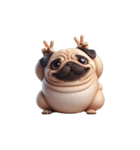 パグ犬の崩壊スタンプ大集合,（個別スタンプ：26）