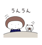 秋に使える ハナちゃんとぶー（個別スタンプ：22）