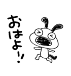 犬のバウピーのノリノリ返事（個別スタンプ：5）