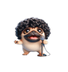 パグのとぼけたかわいい名言,（個別スタンプ：5）