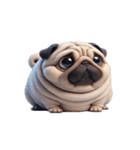 パグのとぼけたかわいい名言,（個別スタンプ：29）