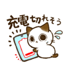 ちょこさん。～防災・思いやり猫～お守りに（個別スタンプ：36）