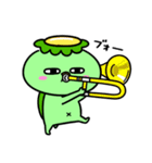 かっぱたちの音楽会（個別スタンプ：10）