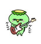 かっぱたちの音楽会（個別スタンプ：17）