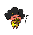 かっぱたちの音楽会（個別スタンプ：28）