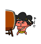 かっぱたちの音楽会（個別スタンプ：34）