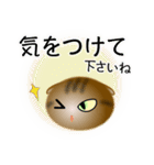 色々な猫13-2 短毛-垂れ耳-キジトラ（個別スタンプ：14）