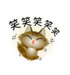 色々な猫13-3 長毛-立ち耳-キジトラ（個別スタンプ：26）