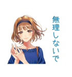 大人のお姉さん★華麗な休日出勤（個別スタンプ：28）