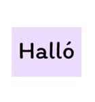 こんにちは！40言語（個別スタンプ：8）