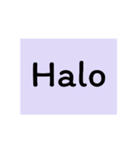 こんにちは！40言語（個別スタンプ：21）