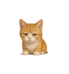 茶トラ猫 (Cha-tora neko)（個別スタンプ：15）
