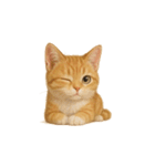 茶トラ猫 (Cha-tora neko)（個別スタンプ：18）