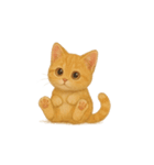 茶トラ猫 (Cha-tora neko)（個別スタンプ：33）
