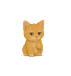 茶トラ猫 (Cha-tora neko)（個別スタンプ：34）