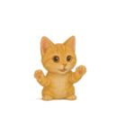 茶トラ猫 (Cha-tora neko)（個別スタンプ：35）