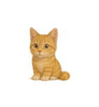 茶トラ猫 (Cha-tora neko)（個別スタンプ：40）