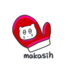 クリスマス、そしてベベニャン(Indonesian)（個別スタンプ：6）