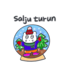 クリスマス、そしてベベニャン(Indonesian)（個別スタンプ：11）