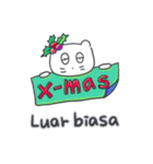 クリスマス、そしてベベニャン(Indonesian)（個別スタンプ：13）