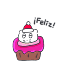クリスマス、そしてベベニャン(スペイン語)（個別スタンプ：2）