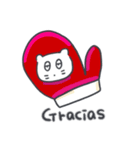 クリスマス、そしてベベニャン(スペイン語)（個別スタンプ：6）