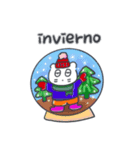 クリスマス、そしてベベニャン(スペイン語)（個別スタンプ：11）