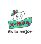 クリスマス、そしてベベニャン(スペイン語)（個別スタンプ：13）