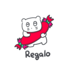クリスマス、そしてベベニャン(スペイン語)（個別スタンプ：14）
