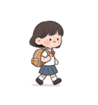 学校へ行く（個別スタンプ：5）