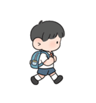 学校へ行く（個別スタンプ：8）