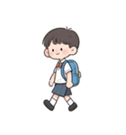 学校へ行く（個別スタンプ：11）