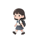 学校へ行く（個別スタンプ：14）