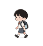 学校へ行く（個別スタンプ：17）