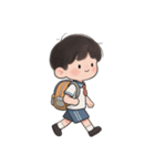 学校へ行く（個別スタンプ：19）
