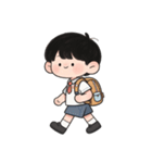 学校へ行く（個別スタンプ：21）