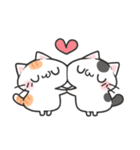 仲良しふんわりにゃんこスタンプ（個別スタンプ：19）