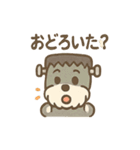 ハロウィン仮装シュナの便利連絡セット（個別スタンプ：9）