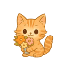 茶トラ猫の四季スタンプ（個別スタンプ：8）