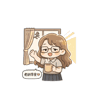 先生はいつもここに」スタンプセット（個別スタンプ：1）