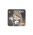 先生はいつもここに」スタンプセット（個別スタンプ：4）